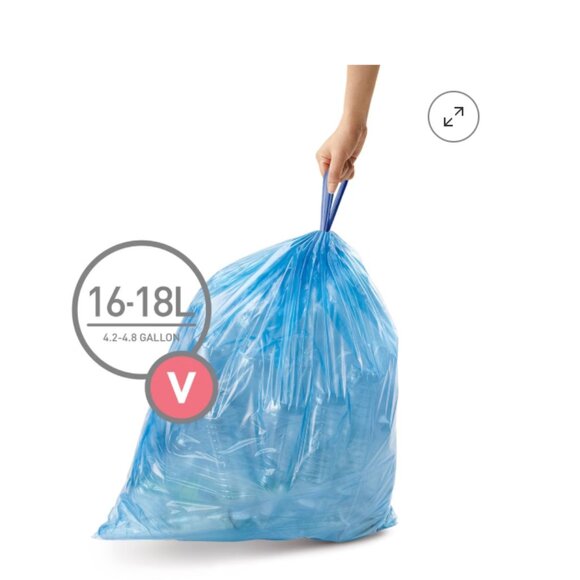 Simple Human Recycling Liners Size V 60 pieces NWT - Picture 4 of 7